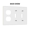thumbnail image 2 of Hand Drawing Love Mothers Day Switch Cover Decorative Wall Plate 3-Gang 2-Toggle 1-Duplex Standard Size, 2 of 5