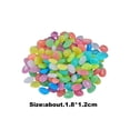 thumbnail image 3 of YingYouFu 150PC Luminous Garden Pebbles for Aquarium, Glow In Dark Polished Stones for Vase, Fluorescent Decorative Rocks for Fish Tank Pathway Terrarium, 3 of 8