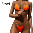 thumbnail image 2 of Tanga Bikini Correas transparentes Cheeky Brasileño Micro Tangas Bikinis Traje de baño para mujeres Sexy Sin línea de bronceado Traje de baño MFZFUKR CPB-DE-WX358-9, 2 of 5