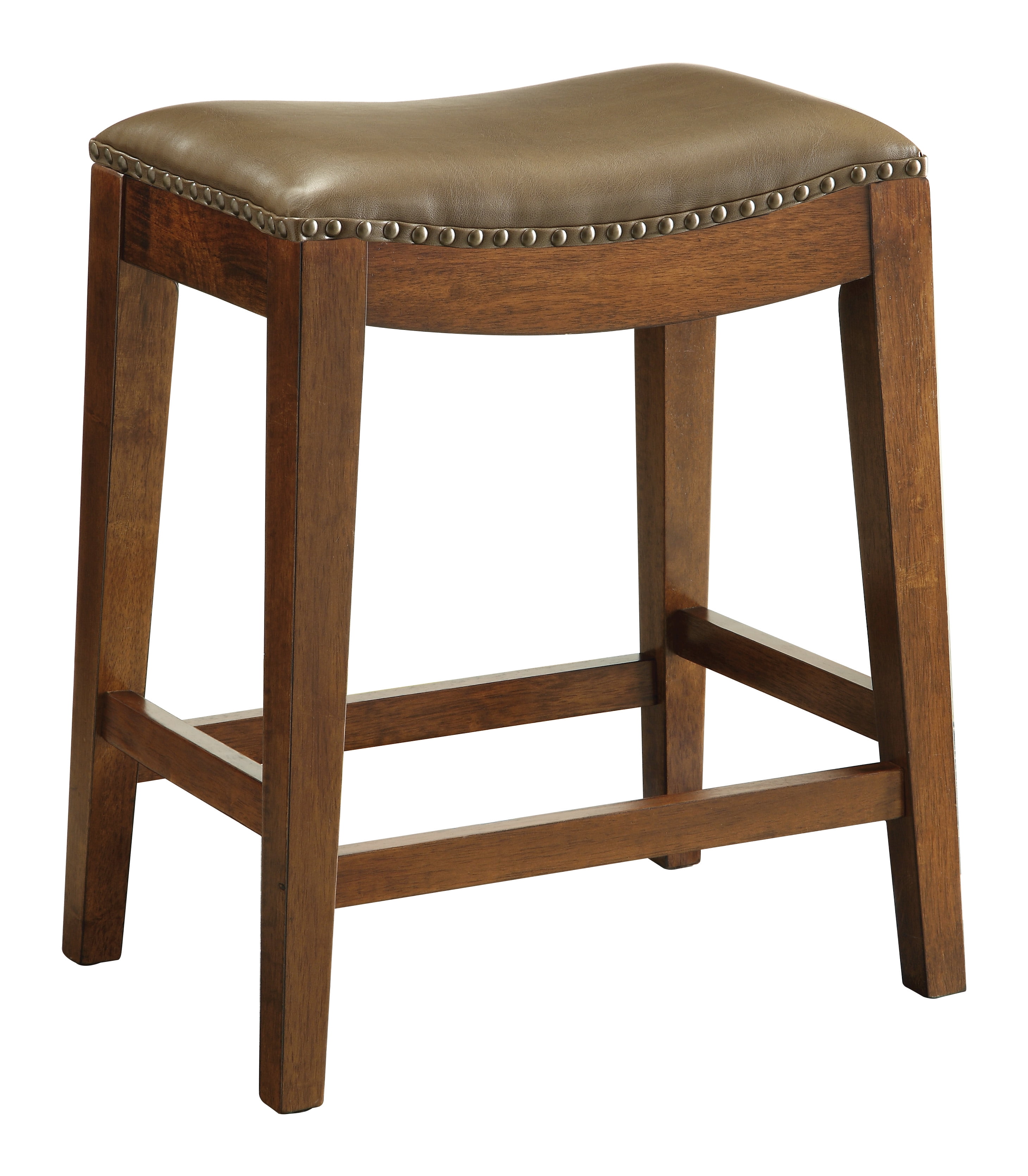 OSP Home Furnishings Metro 24 Saddle Stool With Nail Head Accents And   1d24fac5 2e8c 44f0 B576 02b14c43e22f 1.21d636c2f5d040f840e51a6c25bfb321 