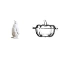thumbnail image 1 of Escultura de pingüino,Escultura de pingüino,decoración nórdica para el hogar,Plato de dulces,Dulcero de cristal con tapa,tarro de caramelos decorativo,para mesa de dulces,escritorio de, 1 of 8