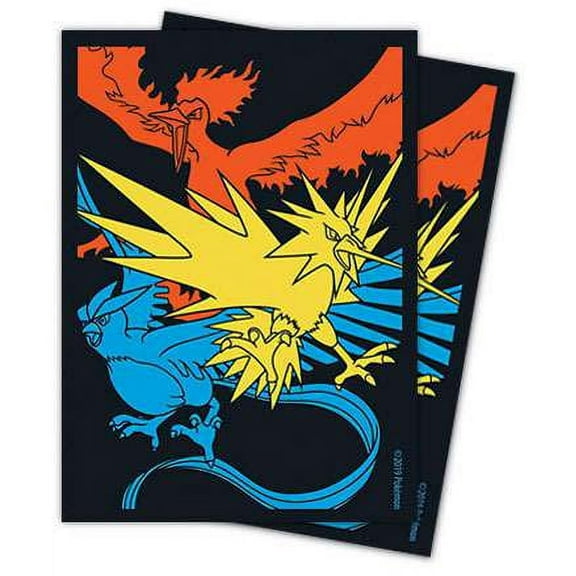 Pokemon Hidden Fates Legendary Birds Card Sleeves (65 Count)