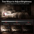 thumbnail image 5 of 13000mAh Rechargeable LED Lantern for Power Outages,10000 Lumens Battery Powered Emergency Light, Portable Camping Light with Stand & Hook, Waterproof Survival Gear for Home, Outdoor, Hurricane, 5 of 8