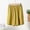 Yellow, variant on BUIGTTKLOP Plus Size Pajamas Shorts for Women High Waisted Lounge Shorts Wide Leg Loose Comfy Sleep Bottoms Sleepwear