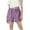 Purple, variant on ZACPNCV Girls Sports Shorts Elastic Waistband Drawstring Built-in Liner Lightweight Athletic Running Purple 9-10 Years