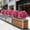 Pink, variant on Artificial Cedar Topiary Tree With Ground Spike Faux Plant For Outdoor Front Porch Patio Garden Decor,Pink