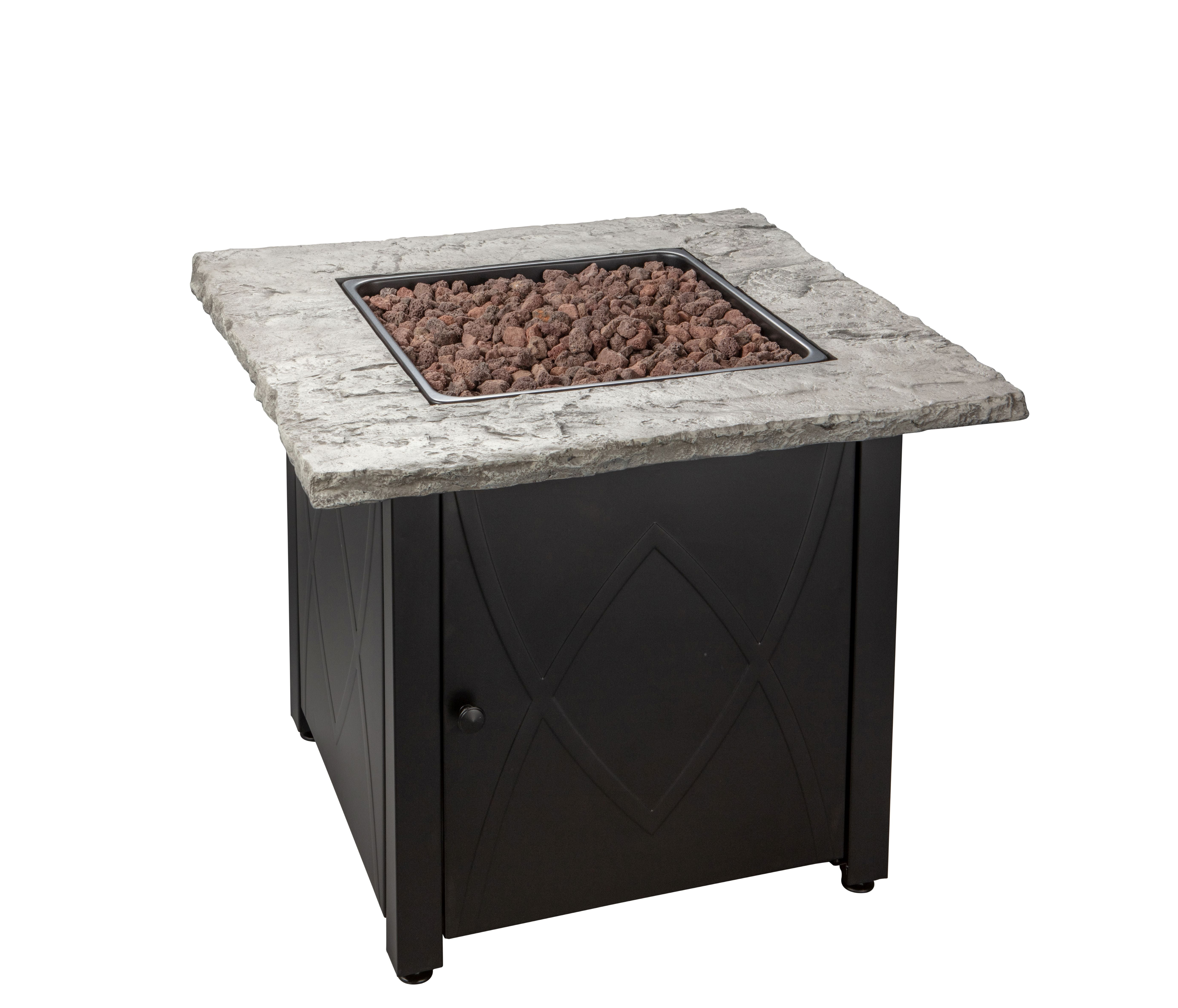 Endless Summer Stone Top Fire Pit, 30 in. 30,000 BTU