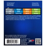 Elixir Strings 16550 Guitar Strings with OPTIWEB Coating, 3 Pack, Super Light (.009-.042)