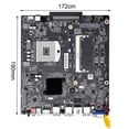 thumbnail image 1 of Placa Base Todo En Uno Hm77 Ops Itx Usb3.0/2,0 Msata Ddr3 8G Para Intel I3/I5/I7 2/3 Generation Series Cpu matsuzay EL012765-00, 1 of 6
