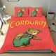 thumbnail image 1 of Corduroy Conjunto de sábanas temático, trío de piezas, cómodo y amigable con la piel, diseño único, regalo de decoración para el hogar para familiares, amigos y fans,173cm *218cm, 1 of 6