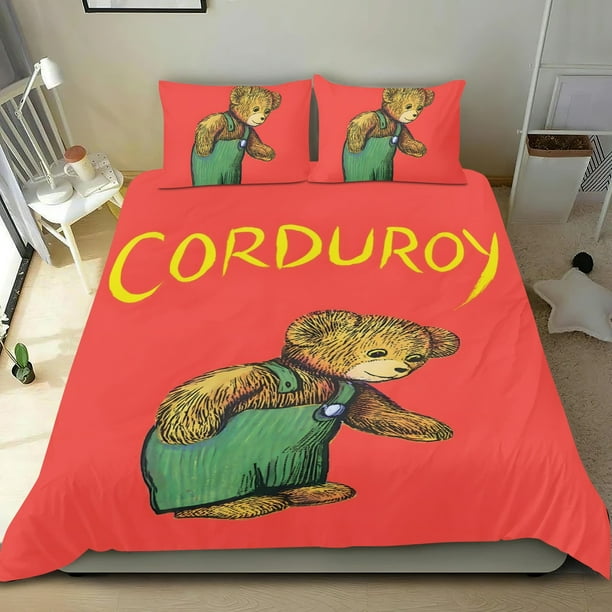 Corduroy Conjunto de sábanas temático, trío de piezas, cómodo y amigable con la piel, diseño único, regalo de decoración para el hogar para familiares, amigos y fans,173cm *218cm