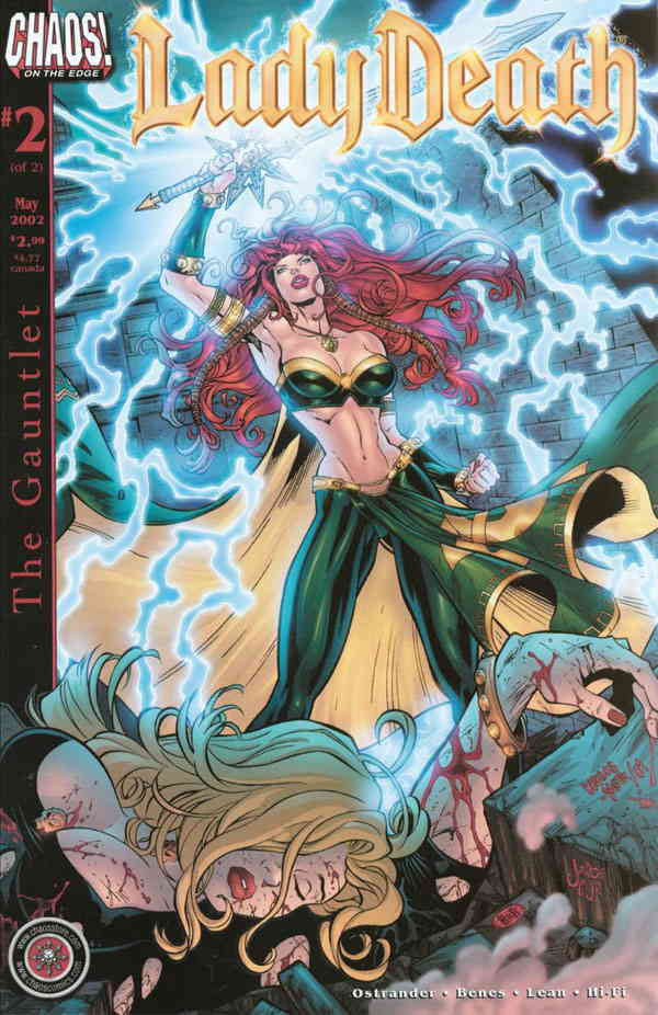 Cover of Lady Death: The Gauntlet #2