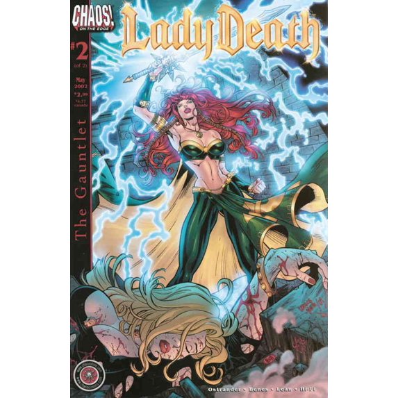 Lady Death: The Gauntlet #2 VF ; Chaos Comic Book