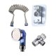 thumbnail image 5 of Grifo de fregadero , rociador de , accesorio de extensión de grifo, de mano, rociador de fregadero de mano para baño, lavabo, 3 modos metálicos Baoblaze Pulverizador de manguera de ducha, 5 of 7