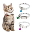 thumbnail image 4 of CSChome Collier pour Animaux Collier pour Animaux Confortable Design Réglable Boucle Motif Os de Dessin Animé Sangle de Cou pour Chien Fournitures pour Animaux Cercle de Cou pour Animaux, 4 of 6