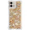 thumbnail image 2 of Case for Motorola Moto G Stylus 5G 2023 Case Glitter Cute Luxury Love Liquid Quicksand Clear Soft TPU Girls Women Stylish Bumper Shockproof Protective Cover for Moto G Stylus 5G 2023 Golden YB, 2 of 14