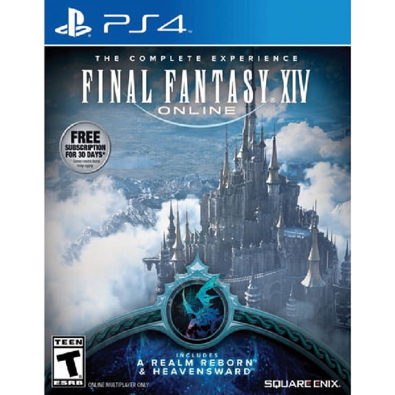 Restored Final Fantasy XIV Online: Complete Experience (PlayStation 4, 2017) RPG Game (Refurbished)