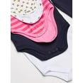 thumbnail image 3 of Little Treasure Baby Girl Cotton Long-Sleeve Bodysuits 5pk, Cozy Scarf, 12-18 Months, 3 of 5