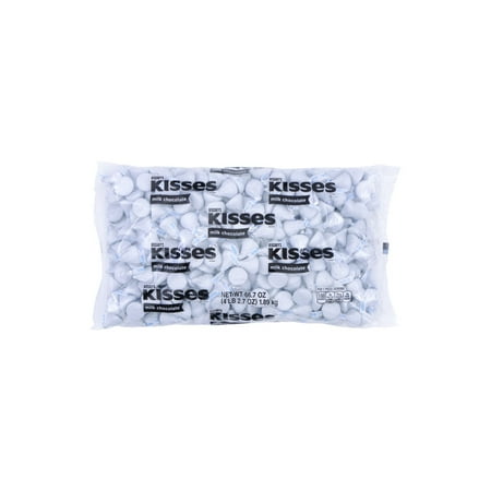 HERSHEYS KISSES Milk Chocolates White - 66.7oz