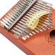 thumbnail image 4 of Kalimba 17 teclas Kalimba africano caoba maciza pulgar dedo piano madera Kalimba instrumento musical portátil Abody Kalimba, 4 of 6
