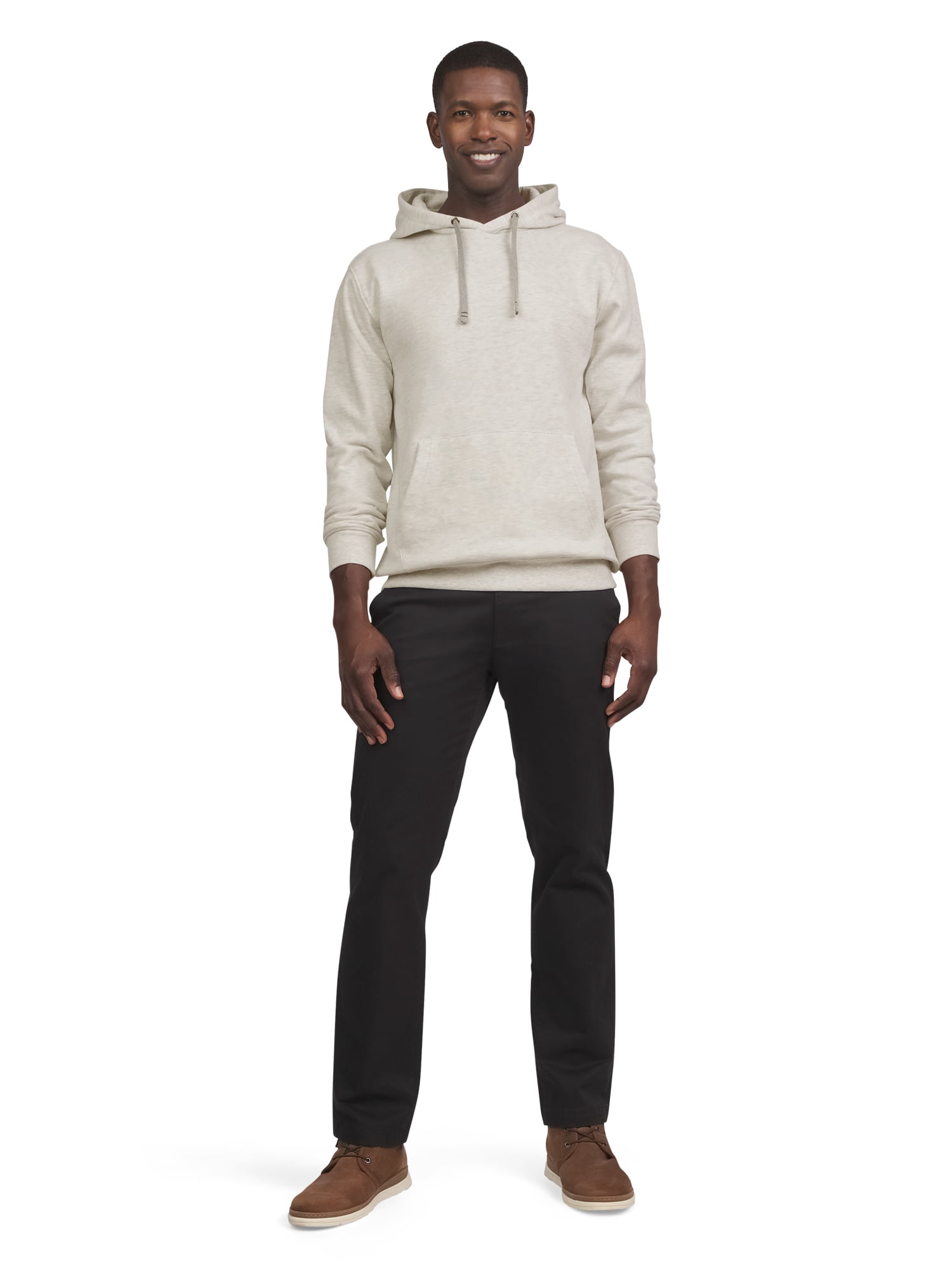 Chaps Men's & Big Men's Everyday Fleece Pullover Hoodie Sweatshirt, Sizes S-2XL