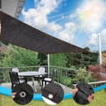 thumbnail image 3 of 95% Shading HDPE Beige Sunshade Net Garden Plant Shed Shading Sail UV Protection Outdoor Pergola Sun Cover Swimming Pool Awning, 3 of 5