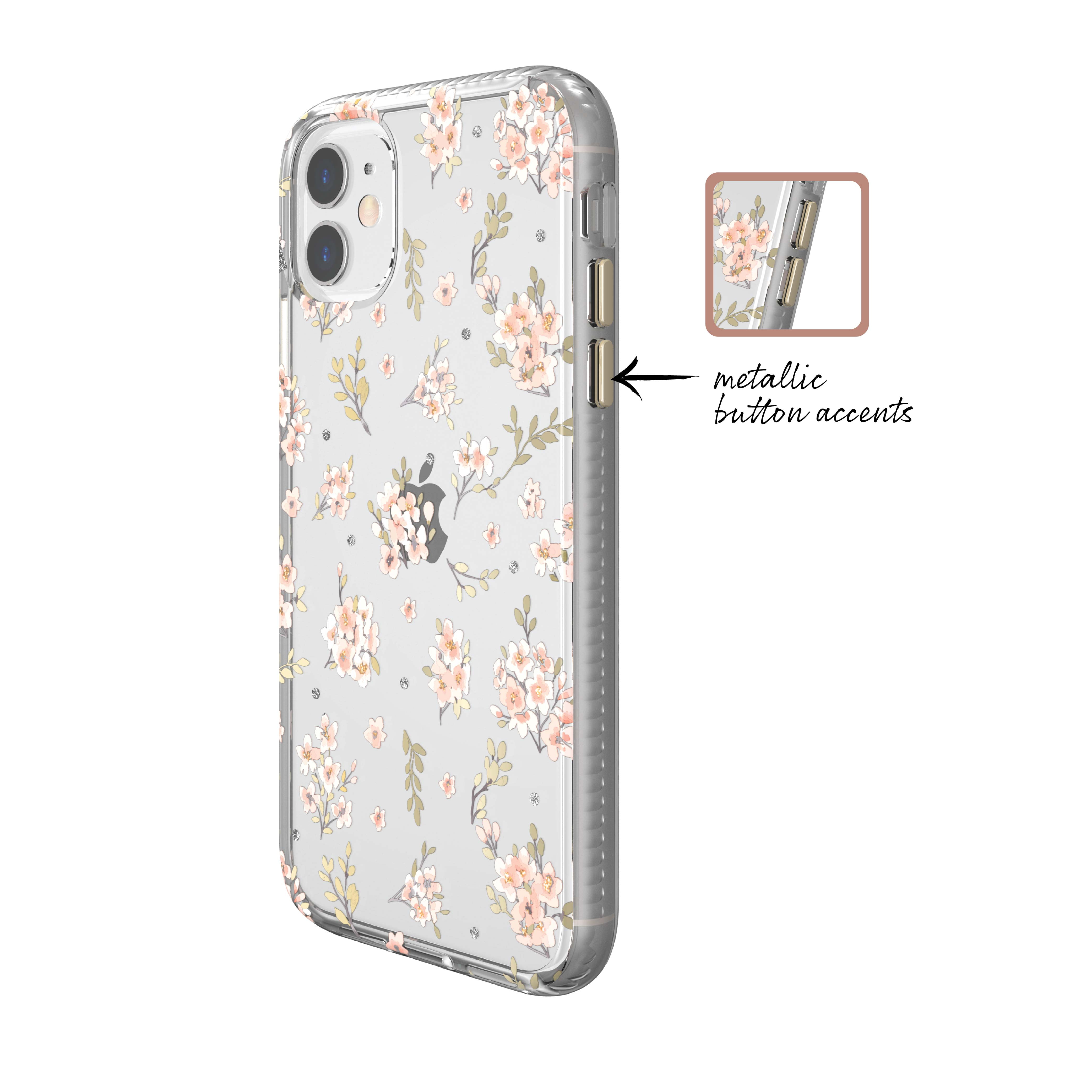 Petite Pink Floral - Premium Fashion Phone Case for iPhone 11 / iPhone XR, You deserve something pretty!