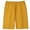 Yellow, variant on Girls Bermuda Shorts, Elastic Waist Wide Leg Knee Length Pull-On Shorts for Kids 3-13 Years