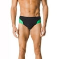 thumbnail image 1 of Speedo Spark Splice Brief, Black/Green, 28, 1 of 2