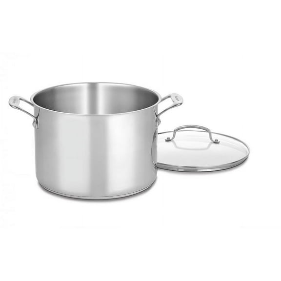 Cuisinart Chef'S Classic Stainless Steel 10 Qt. Stockpot W/Glass Cover