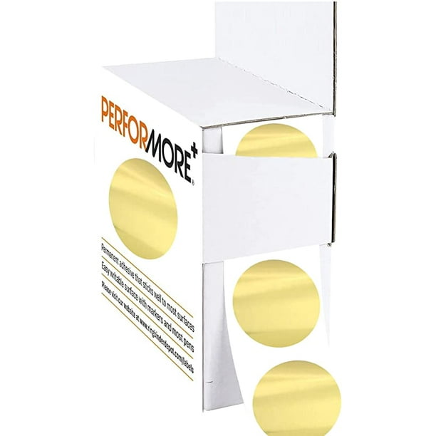 PERFORMORE 1 Inch Dot Matte Color Code Labels for Color ...
