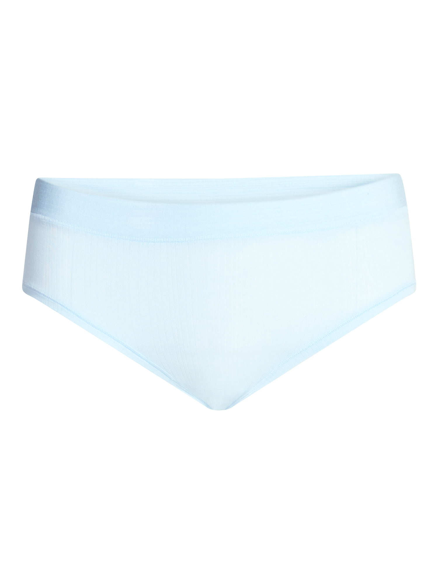 Joyspun Women's Ribbed Modal Hipster Panties, 3-Pack, Sizes XS-3XL