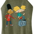 thumbnail image 3 of Hey Arnold! - HA Air Guitar - Juniors High Neck Tank Top, 3 of 5