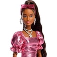 thumbnail image 4 of Vestido rosa coral metalizado estilo Barbie Deluxe Style #6 de Fashion Doll, 4 of 6