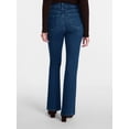 thumbnail image 4 of Scenario Women's Mid Rise Bootcut Jeans, Sizes 0-20, 0S-20S, 4L-14L, 4 of 7