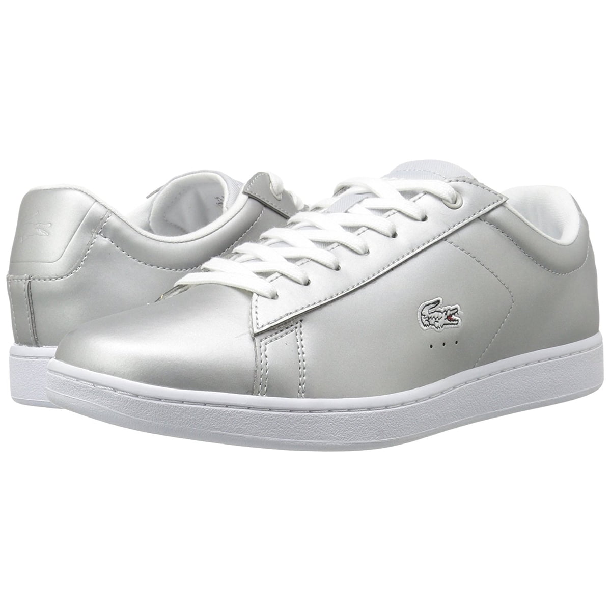 Lacoste Womens CARNABY EVO 117 3 SPW, Light Grey, 10 Lacoste Womens CARNABY EVO 117 3 SPW, Light Grey, 10