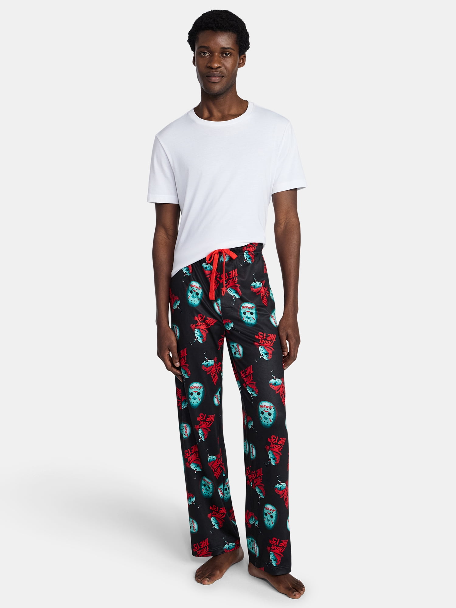 Friday the 13th Men's Graphic Print Sleep Pants, Sizes S-2XL