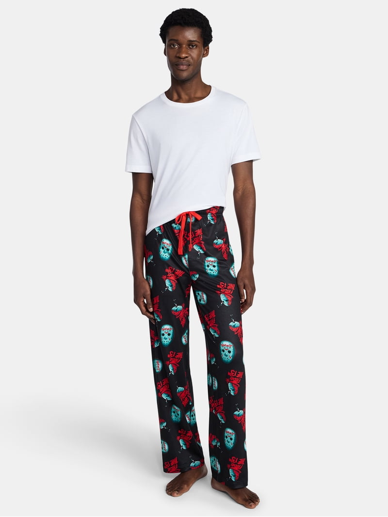 Friday the 13th Men's Graphic Print Sleep Pants, Sizes S-2XL