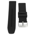 thumbnail image 3 of Comfortable, Durable & Easy Fit for Smart Watches, Black Premium Silicone Sport Watch Band, 3 of 8