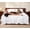 Bright White, variant on 100% Cotton Percale Sheets Queen – Crisp Cooling Summer Bed Sheets for Hot Sleepers, Deep Pocket 14”, Soft Peach Finish, Breathable & Durable Hotel-Style 4 Piece Set, Mineral