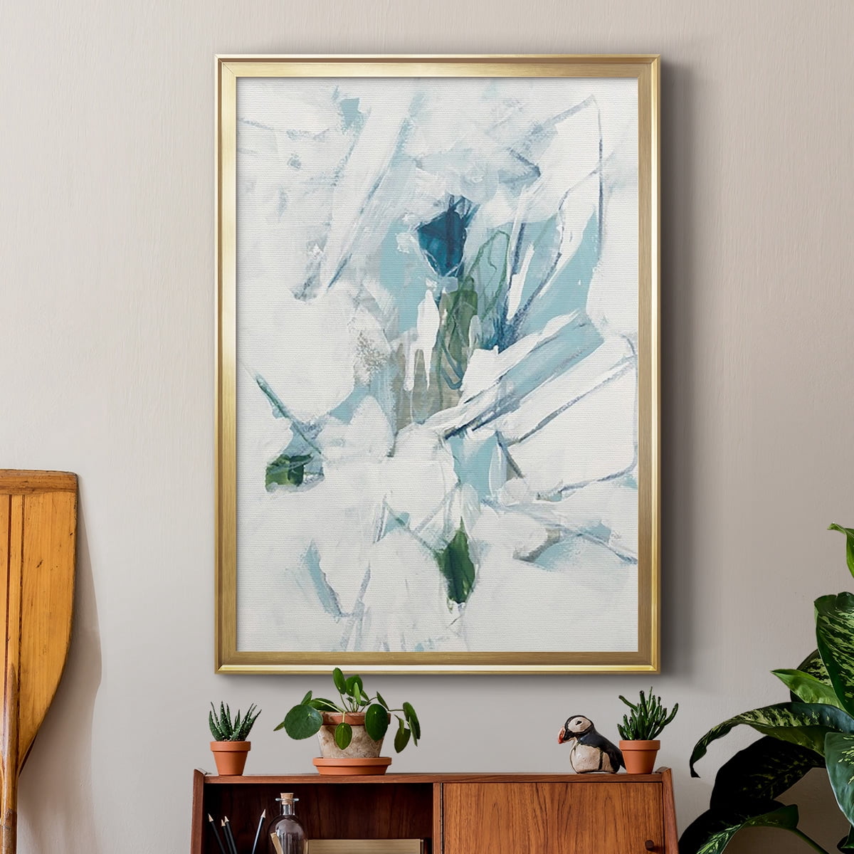 Ice Cavern IV Premium Framed Print, in Gold, Black, or Silver - Ready to Hang