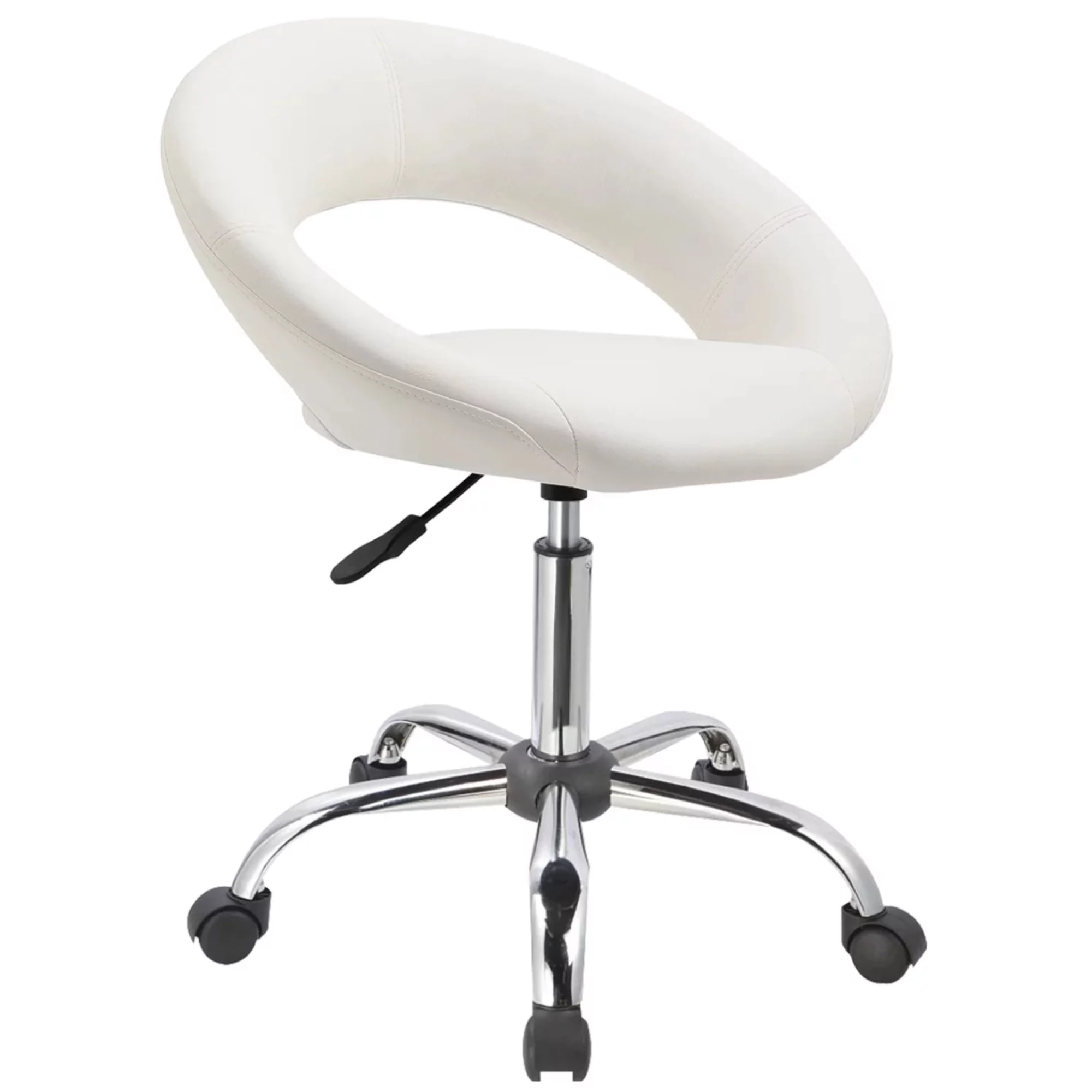 duhome faux leather office desk product