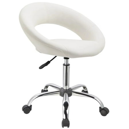 duhome faux leather office desk product