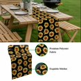 thumbnail image 5 of Orange Sunflowers Fall Table Runner - 72 Inch Long, Kitchen Dining Table Runner Dresser Scarves, Thanksgiving Botanical Floral Farmhouse Decor for Coffee Tables Wedding Party Banquet, 5 of 8