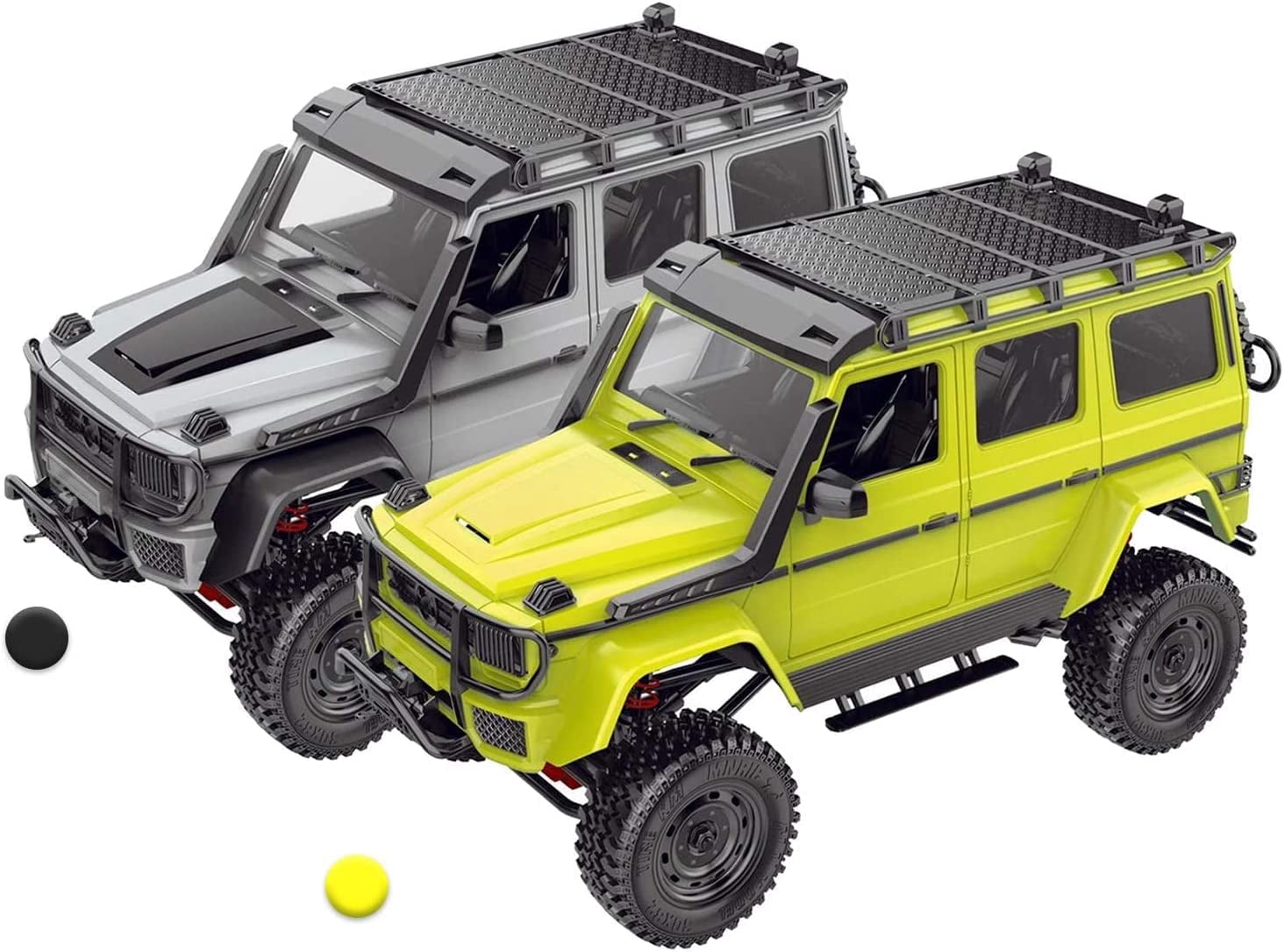 FMT R/C MN-86S | Upgrade Version 4WD 1/12 2.4G Remote Control Big G500 RC Car Rock Crawler Climbing Off Road Truck w/Headlight RTR MN86S 0