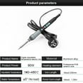 thumbnail image 2 of HANDSKIT 90W Constant 180~480℃ Adjustable Electric Iron LCD Digital Display ℃/℉ Conversion Electric Iron, 2 of 7