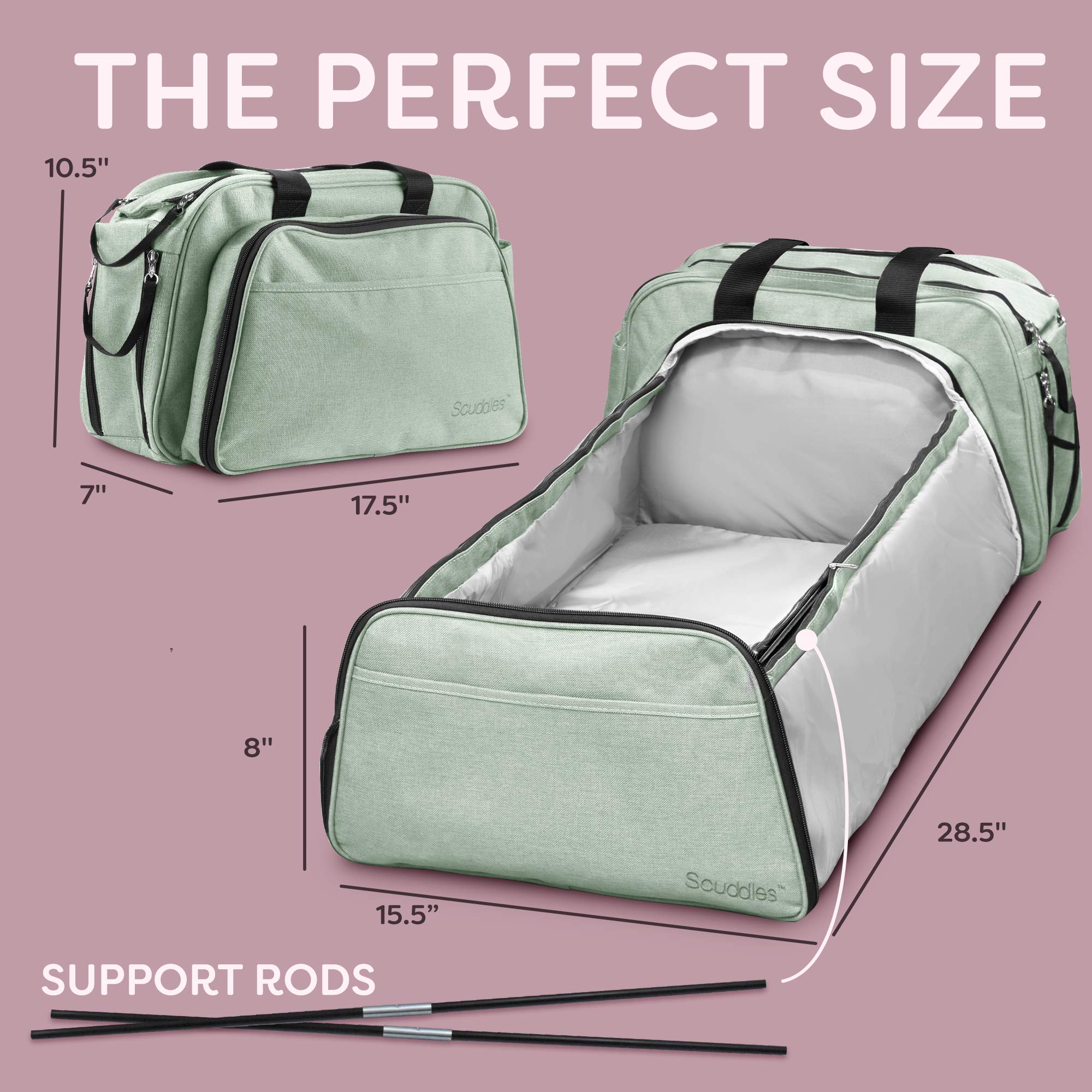 scuddles portable bassinet