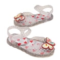 thumbnail image 5 of Viluyesy Girls Jelly Sandals Kids Summer Closed Toe Hook Loop Strap Glitter Butterfly Beach Water Shoes Silver Size 13.5 Little Kids, 5 of 5