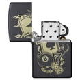 thumbnail image 4 of Zippo 49257 Gambling Design Black Matte Windproof Pocket Lighter, 4 of 4
