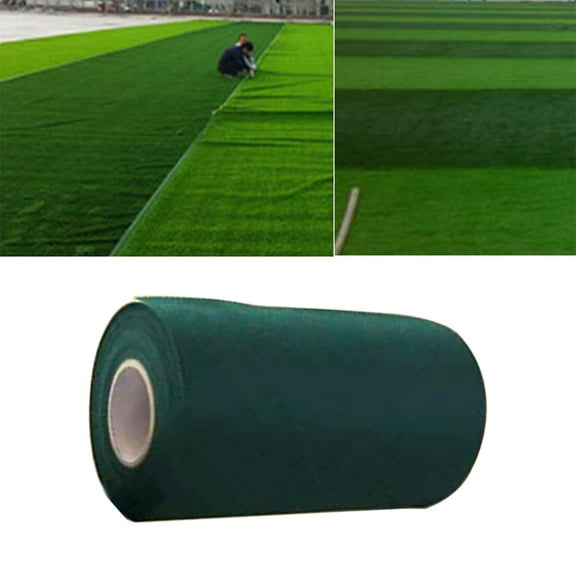 Self-Adhesive Artificial Grass Seam Tape (Synthetic Turf Joining Glue), Self-Adhesive Synthetic Turf Seam Tape, 6In X 32.8Ft, For Jointing Artificial Grass And Carpets, Meiiso